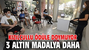 Kızılçullu ödüle doymuyor: 3 altın madalya daha 