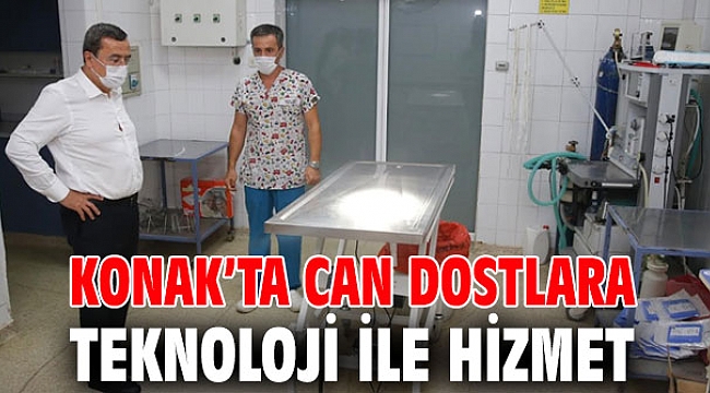 Konak Belediyesi'nden can dostlara teknoloji ile hizmet