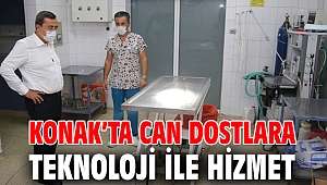Konak Belediyesi'nden can dostlara teknoloji ile hizmet