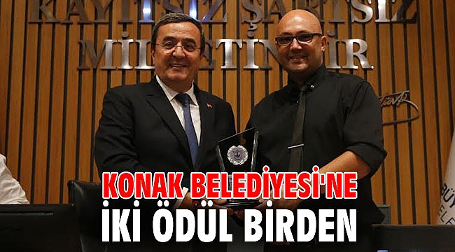 Konak Belediyesi'ne iki ödül birden