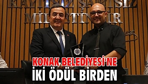 Konak Belediyesi'ne iki ödül birden