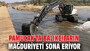 Pamucak'ta balıkçıların mağduriyeti sona eriyor