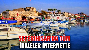 Seferihisar'da tüm ihaleler internette
