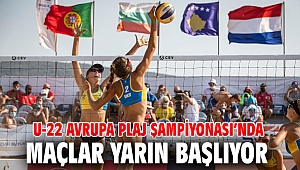 U-22 Avrupa Plaj Şampiyonasında maçlar yarın başlıyor