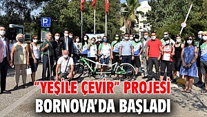 “Yeşile Çevir” projesi Bornova’da başladı