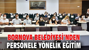 Bornova Belediyesi’nden personele yönelik eğitim 