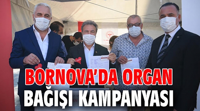 Bornova’da organ bağışı kampanyası