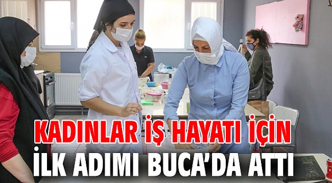 Buca Belediyesi kurslarına kadınlardan yoğun ilgi