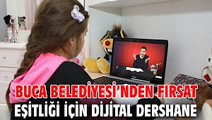 Buca Belediyesi’nden fırsat eşitliği için Dijital Dershane