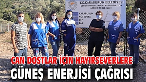 Can dostlar için hayırseverlere güneş enerjisi çağrısı