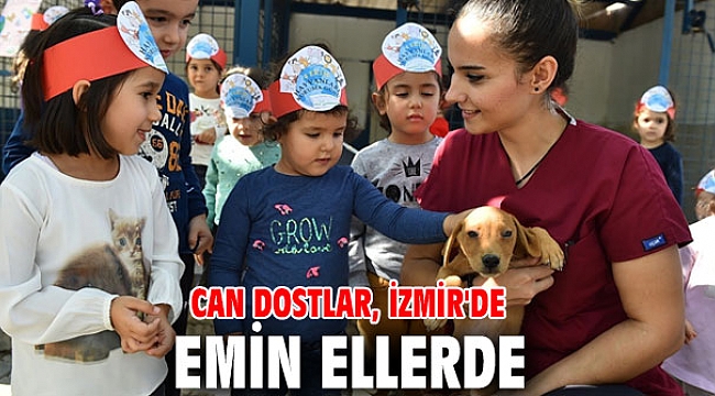 Can dostlar, İzmir'de emin ellerde