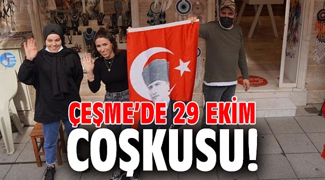 Çeşme’de 29 Ekim coşkusu!