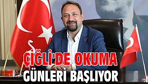 Çiğli'de Okuma Günleri Başlıyor