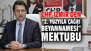 Cumhuriyet Halk Partisi İzmir'den Mektup var!