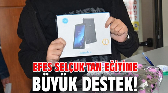 Efes Selçuk'tan eğitime büyük destek!