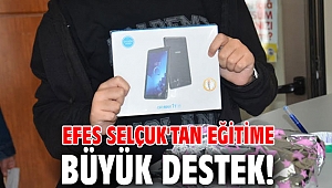 Efes Selçuk'tan eğitime büyük destek!