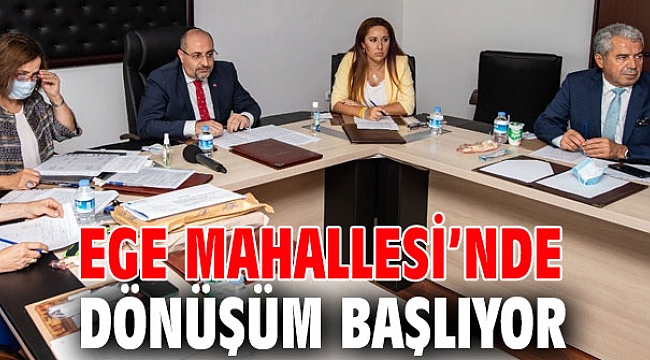 Ege Mahallesi’nde kentsel dönüşüm ihalesi sonuçlandı
