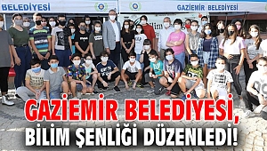 Gaziemir Belediyesi, Bilim Şenliği düzenledi!