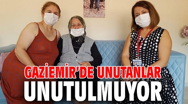 Gaziemir’de unutanlar unutulmuyor
