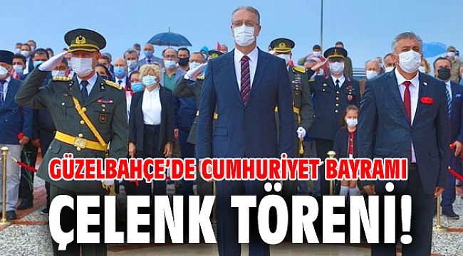 Güzelbahçe’de Cumhuriyet Bayramı Çelenk Töreni!