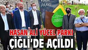 Hasan Ali Yücel Parkı Çiğli’de açıldı
