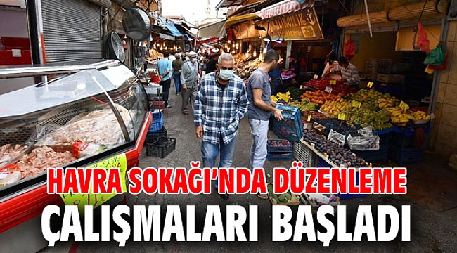 Havra Sokağı’nda düzenlemeler sürüyor!