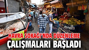 Havra Sokağı’nda düzenlemeler sürüyor!