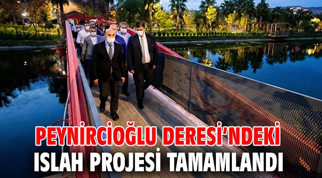İzmir Büyükşehir Belediyesi, Peynircioğlu Deresi’ndeki ıslah projesini tamamladı!