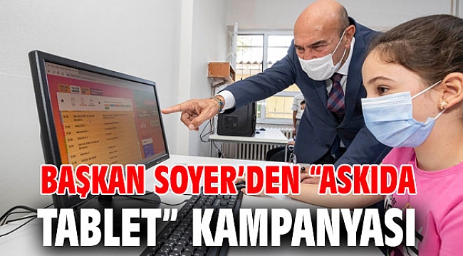 İzmir'de “askıda tablet” kampanyası
