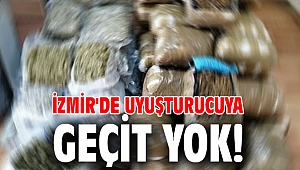 İzmir'de uyuşturucuya geçit yok!