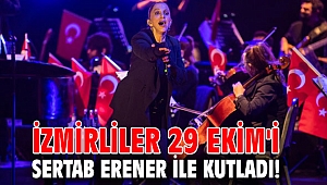 İzmirliler 29 Ekim'i Sertab Erener ile kutladı!