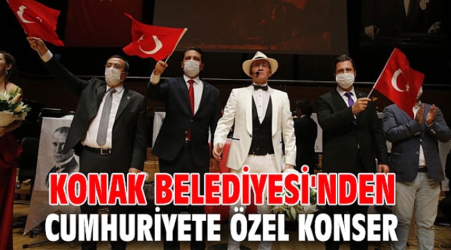 Konak Belediyesi'nden Cumhuriyete özel konser