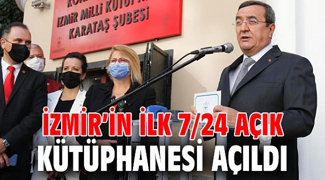 Konak’ta bilginin ışığı 7/24 yanacak
