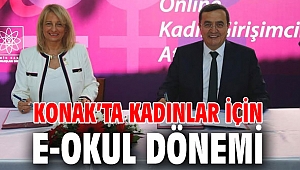 Konak’ta kadınlar için e-okul dönemi 