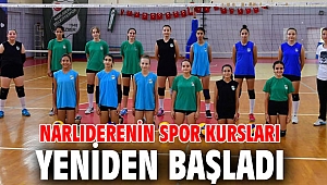Narlıdere'nin spor kursları yeniden başladı