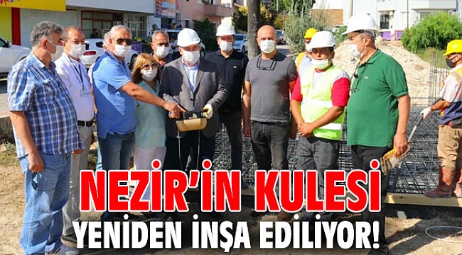 Nezir’in kulesi yeniden inşa ediliyor!