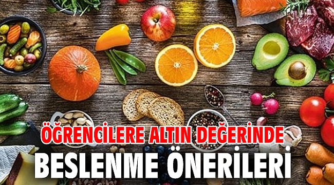 Öğrencilere altın değerinde beslenme önerileri