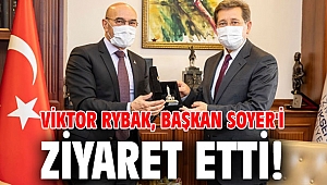 Viktor Rybak, Başkan Soyer'i ziyaret etti!