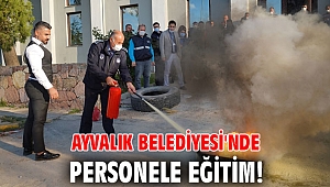 Ayvalık Belediyesi'nde personele eğitim!