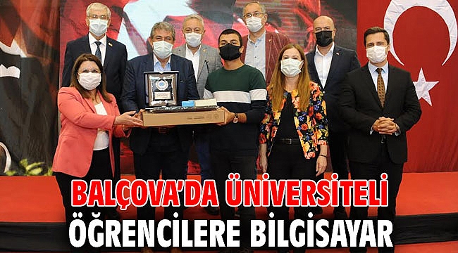 Balçova’da Üniversiteli Öğrencilere Bilgisayar