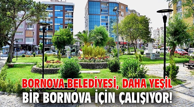Bornova Belediyesi, Daha yeşil bir Bornova için çalışıyor!