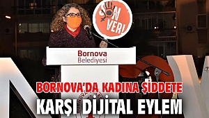 Bornova’da kadına şiddete karşı Dijital Eylem