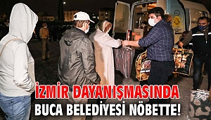 Buca Belediyesi depremzedeler için ayakta!