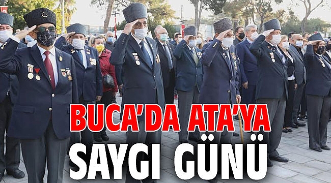 Buca’da Ata’ya saygı günü