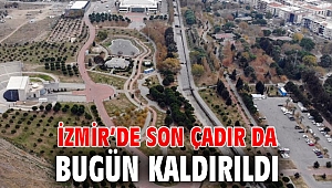 Büyükşehir, son çadırı da kaldırdı!