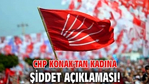 CHP Konak'tan Kadına Şiddet açıklaması!