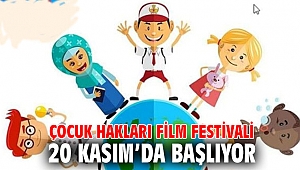 Çocuk Hakları Film Festivali 20 Kasım'da başlıyor