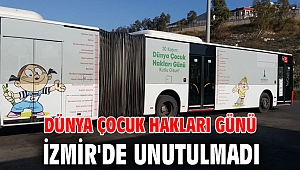 Dünya Çocuk Hakları Günü, İzmir'de unutulmadı