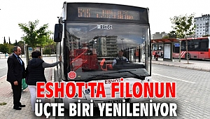 ESHOT'ta filonun üçte biri yenileniyor