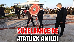 Güzelbahçe'de Atatürk anıldı